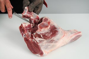 Leg Joints – Whole Leg (D) Meat Cut Spec Step 4